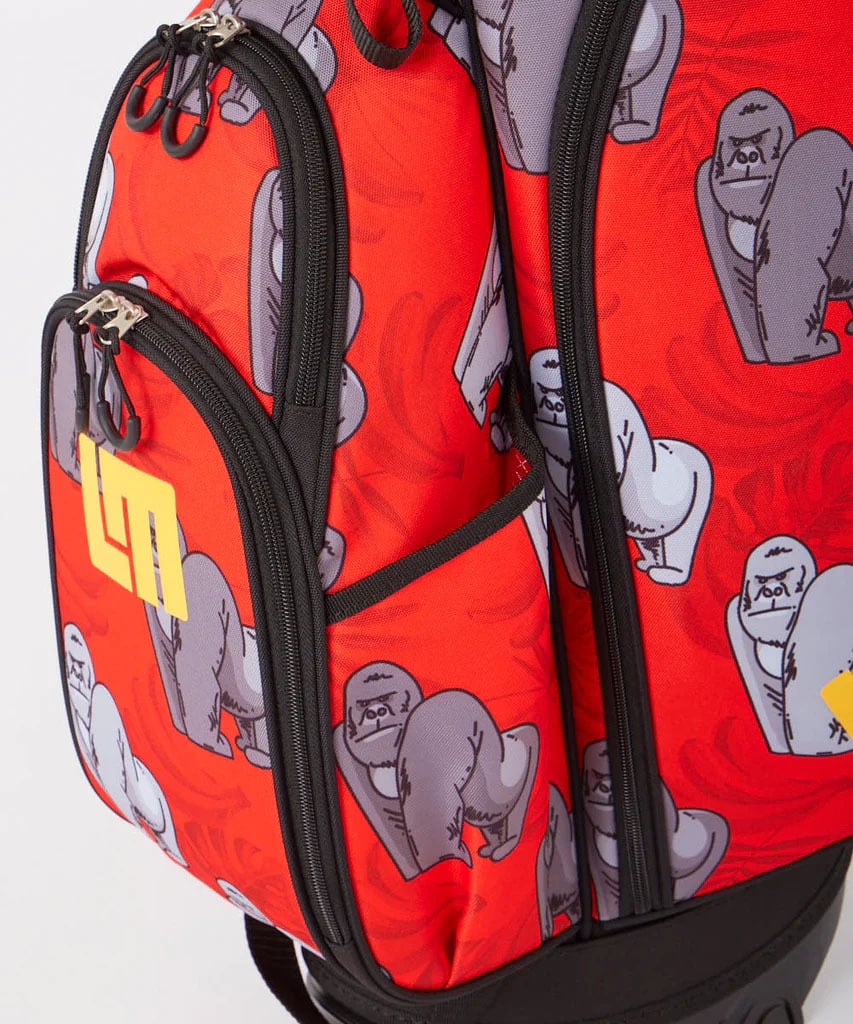 LOUDMOUTH】8.5型 スタンド キャディバッグ ゴリラレッド | Pay ID LOUDMOUTH】8.5型 スタンド キャディバッグ ゴリラレッド | Pay ID