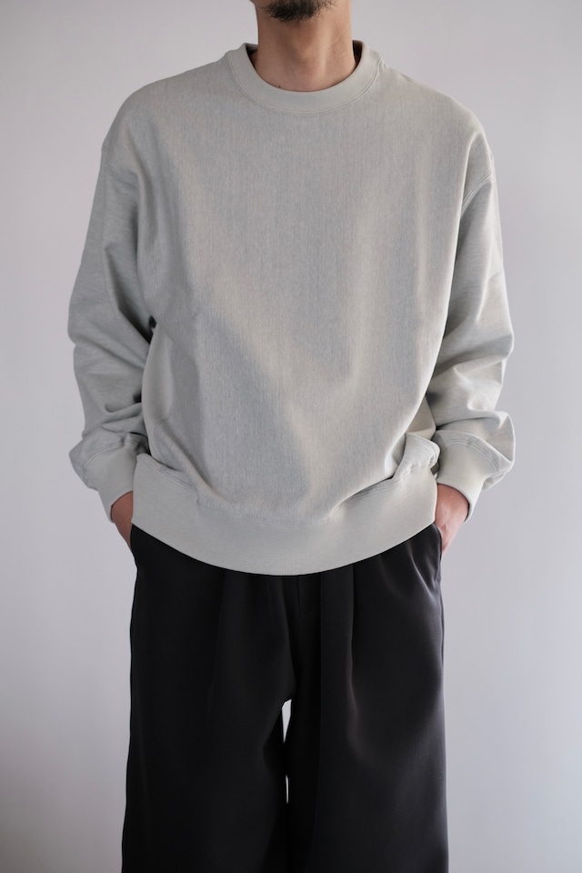 ULTERIOR / FADED SILKY TERRY RW SWEAT SHIRT