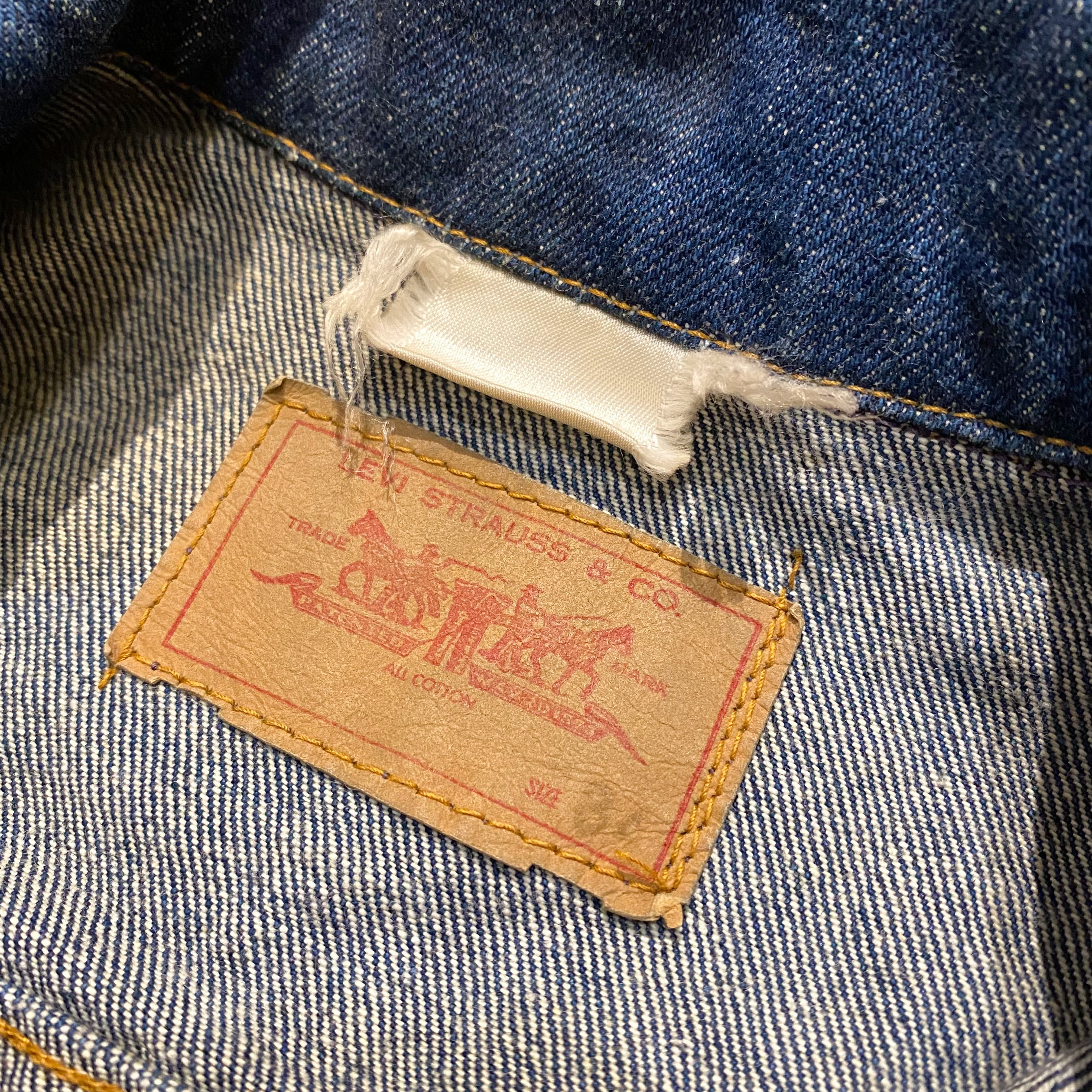 〜70's LEVI'S 70505 BigE 極東工場(マカオ製) / リーバイス デニムジャケット 濃紺 Gジャン ビッグE 古着