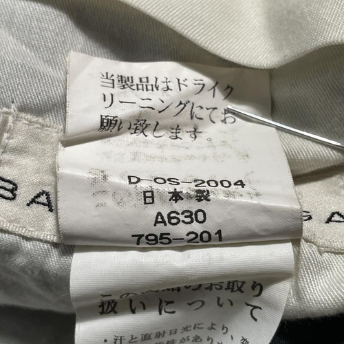 00s BALENCIAGA drape slacks 日本製 88 詳細写真6