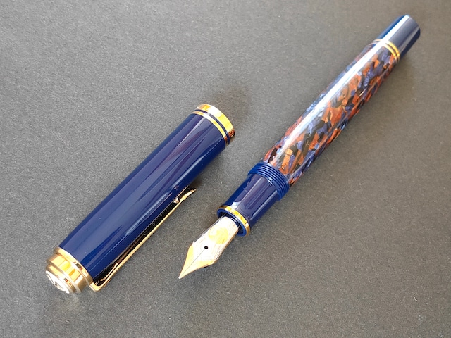 ペリカン スーべレーン Ｍ８００ ストーンガーデン　Pelikan Souverän M800 Stone Garden　（極細字）　18C　　　　　02333