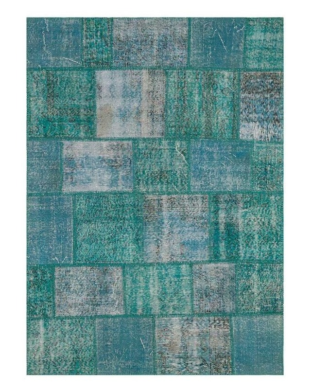 トルコ ヴィンテージラグ TR28 | イスパルタ(パッチワーク) | 158cm × 220cm