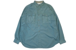 USED 00s THE NORTH FACE L/S nylon Shirts-Large  01945