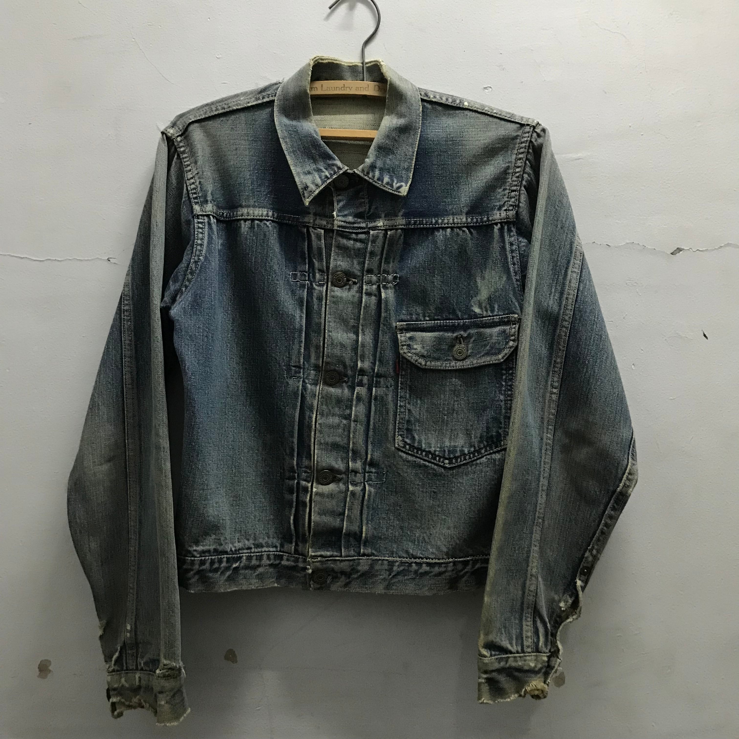 40's vintage LEVI'S 506xx リーバイス デニムジャケット ジージャン 1st ビックE メンズ34程度