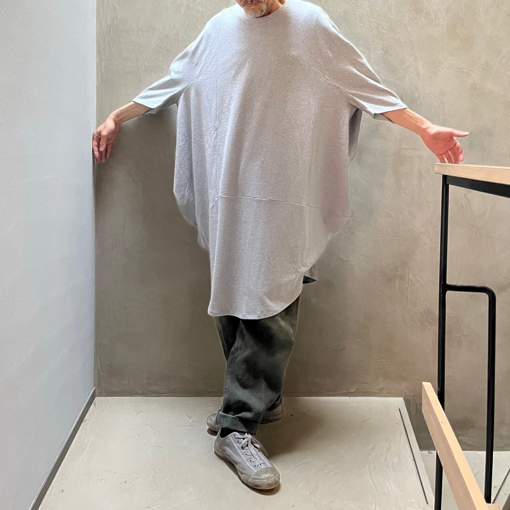 ROGGYKEI／ロギーケイ CIRCLE T-SHIRT S/S gray Size M #RK-CS01