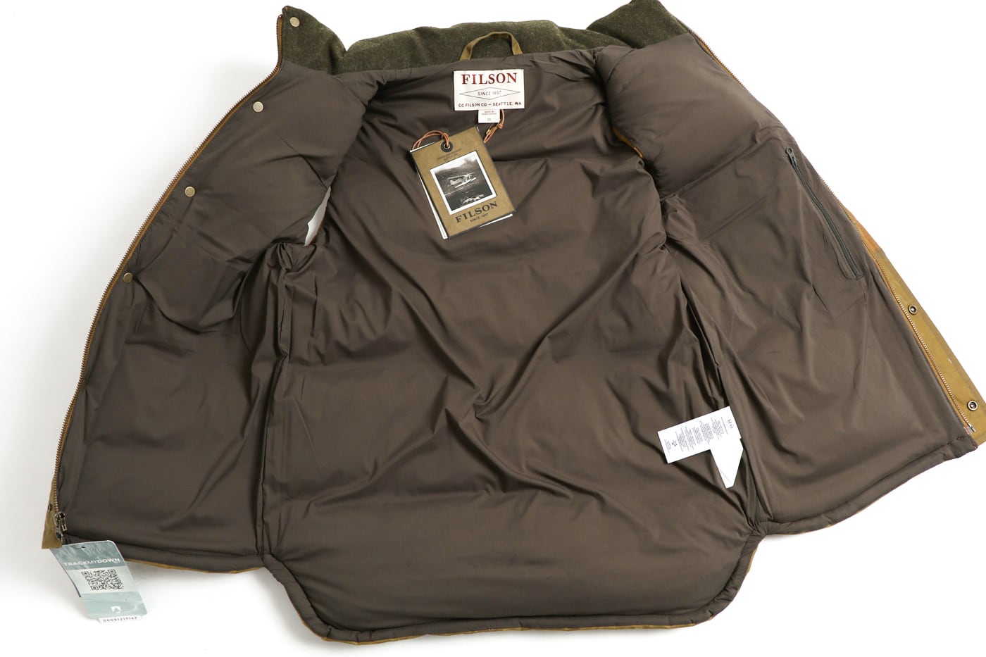 FILSON フィルソン 20070978 DARK TAN ダウンクルーザーベスト