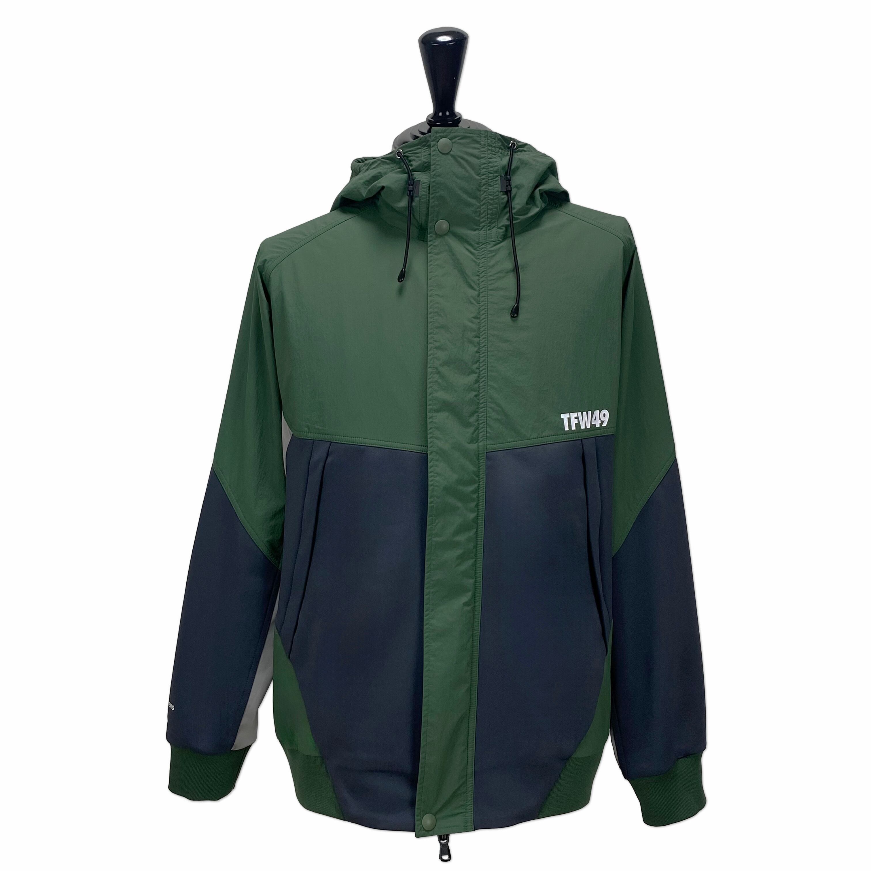 TFW49】《MEN'S》COMBINATION HOODED JACKET (GREEN) | Sandy GOLF TFW49】《MEN'S》COMBINATION HOODED JACKET (GREEN) | Sandy GOLF