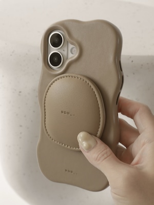 melty leather（mag/beige）