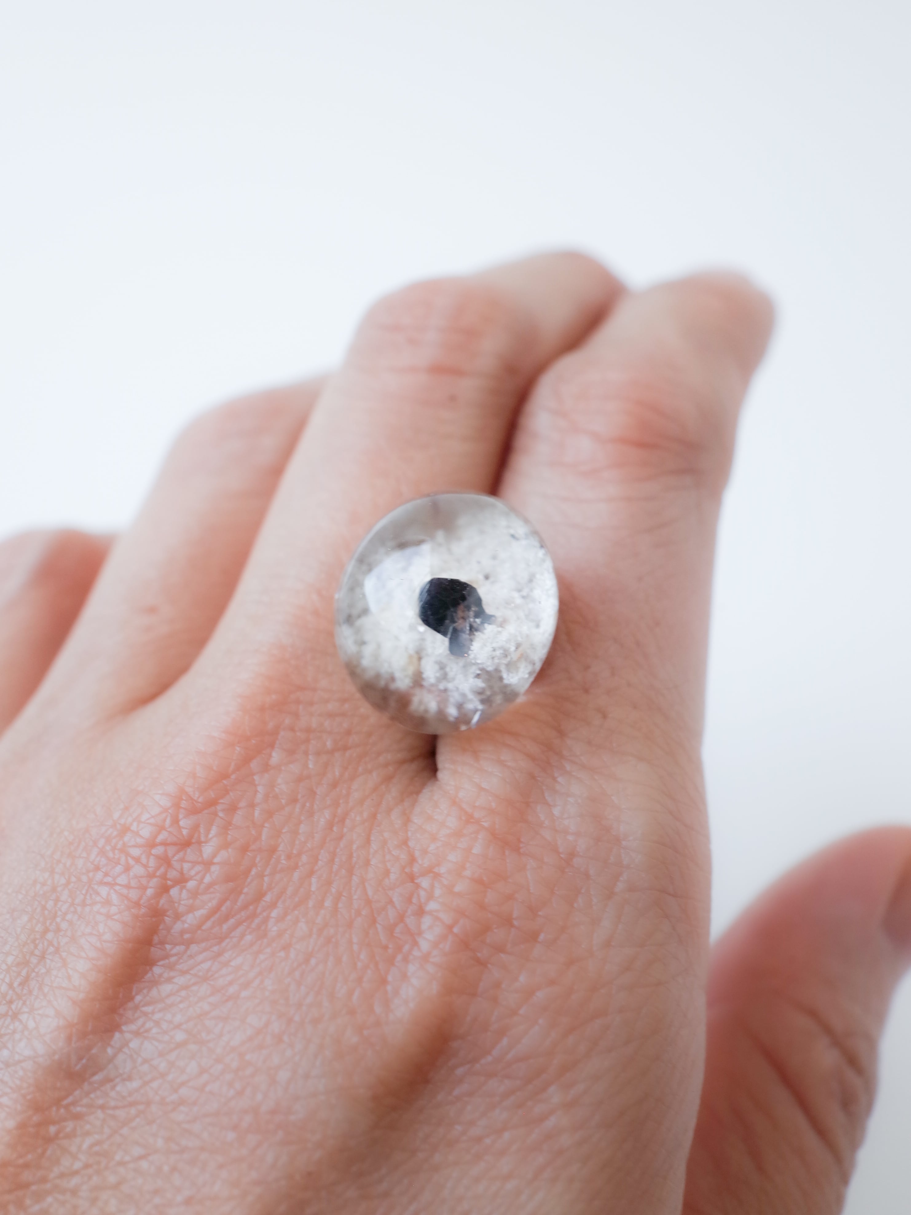 イルメナイトインホワイトガーデンクォーツ - a11 | SELSHA