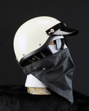 ROBIN FACEMASK /COTTON USA - BRANCH - EBONY BLACK