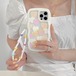 iPhone13 Pro Max 12 11ケース ハート柄 ホワイト ストラップ付 アイフォンXRケース 純情 可愛い 優れ保護カバー♥