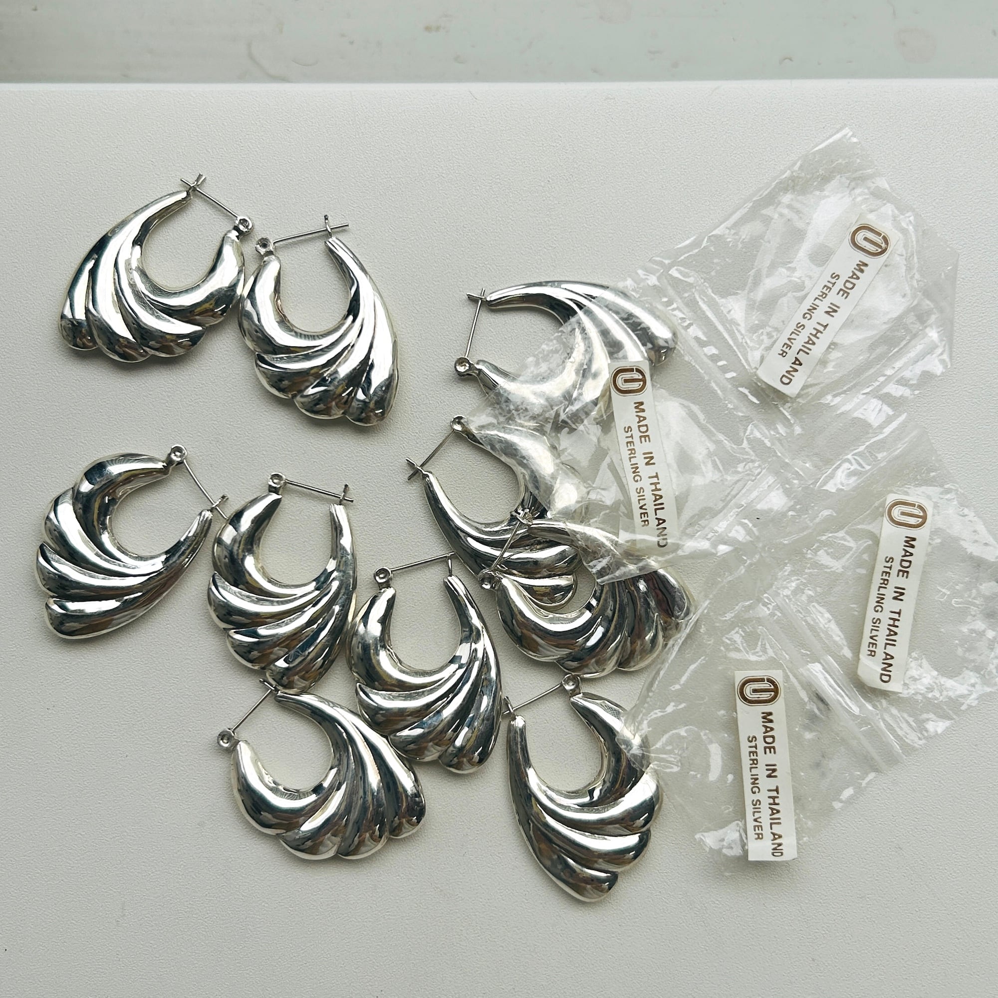 Old Stock 90s シルバー925 シェルピアス | Milo Antiques & Vintage