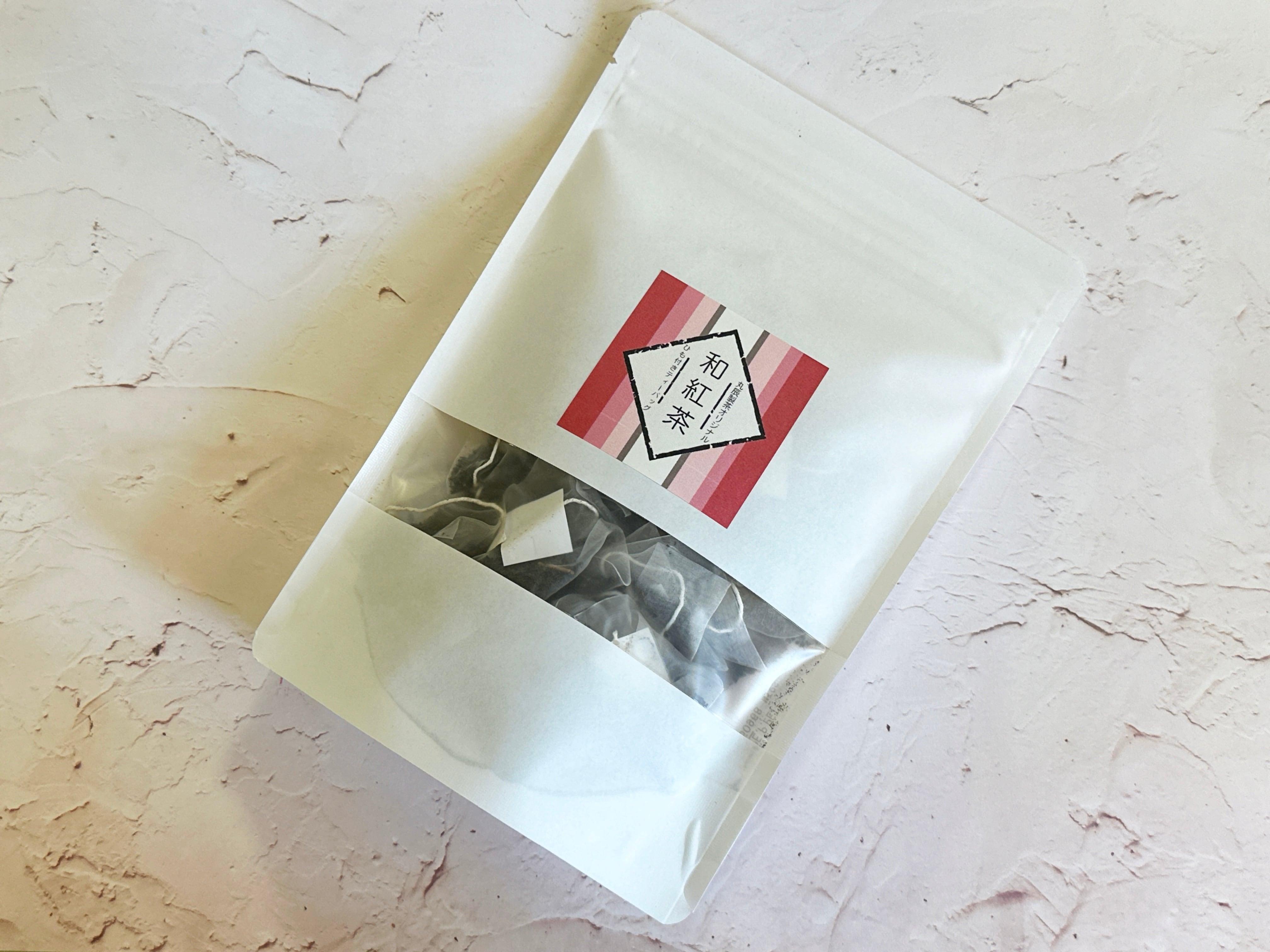 【本日限定値下レア非売品未使用箱付】『ロエベ』金属製ティー2本+革製フラワーピン 和紅茶ひも付きティーバッグ(3g×25個入) | 株式会社丸辰製茶