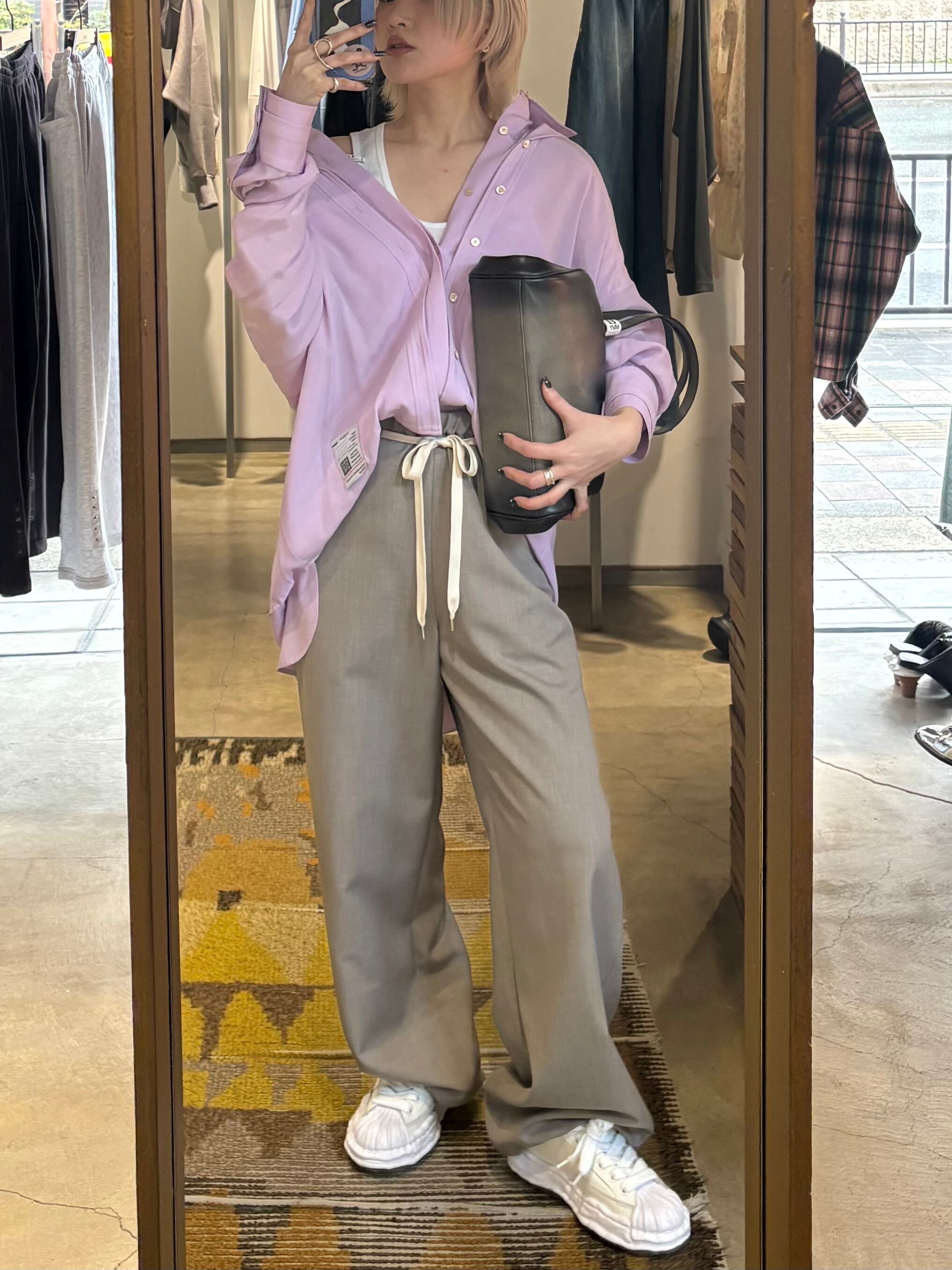 26SS】Maison MIHARA YASUHIRO ミハラヤスヒロ / Wool Like Easy Pants
