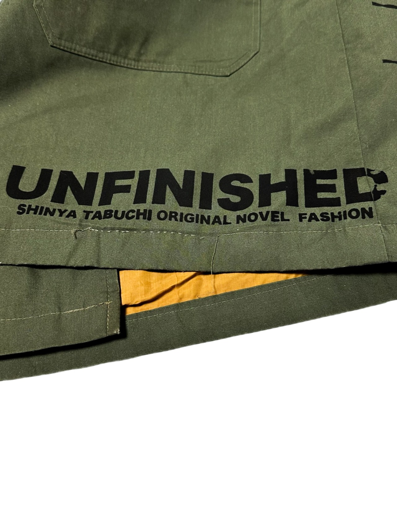 UNFINISHEDミリタリーコート25021