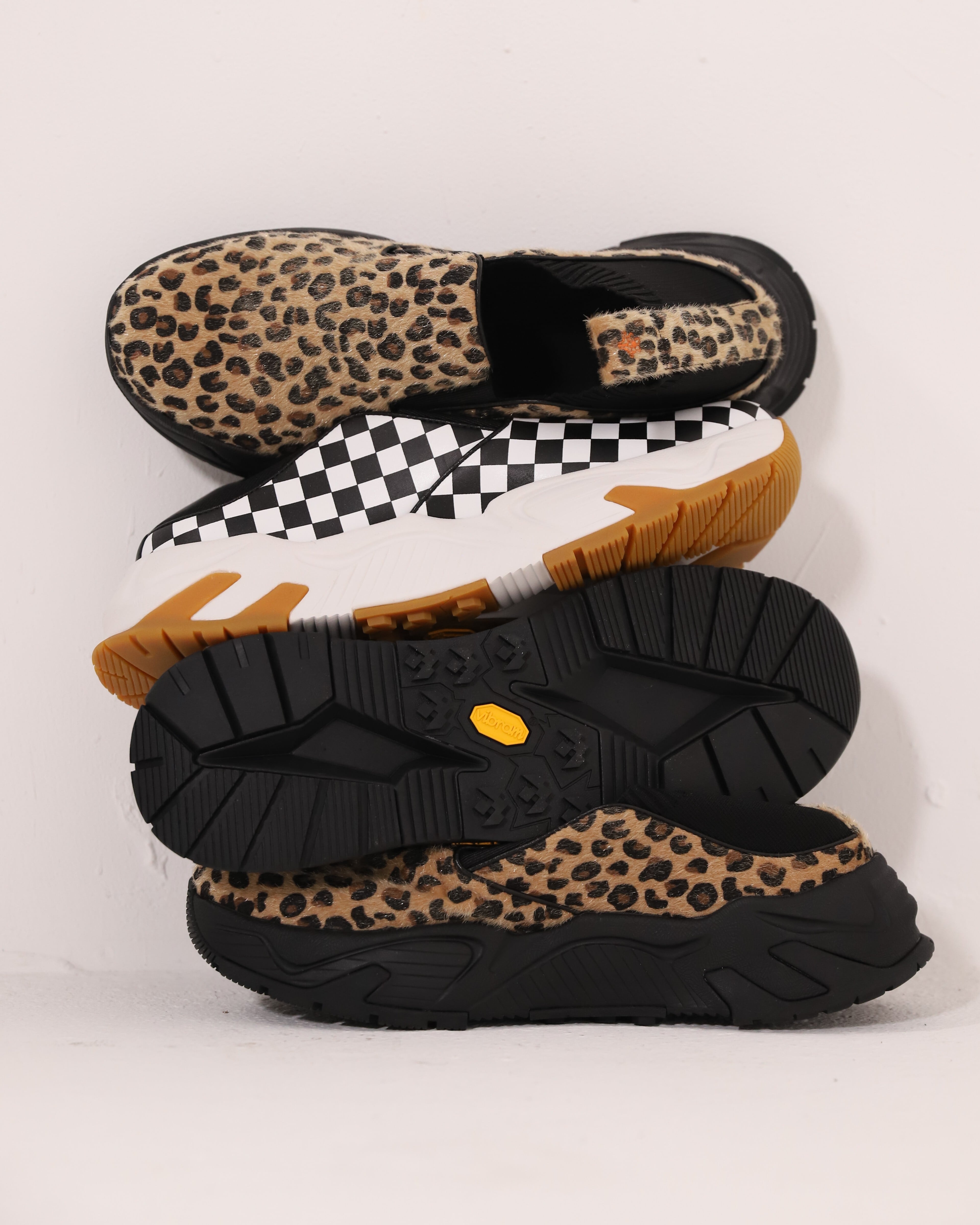 ラスト2点【S/L/LL】Fabric Vibram Slip-ons | AMBERGLEAM