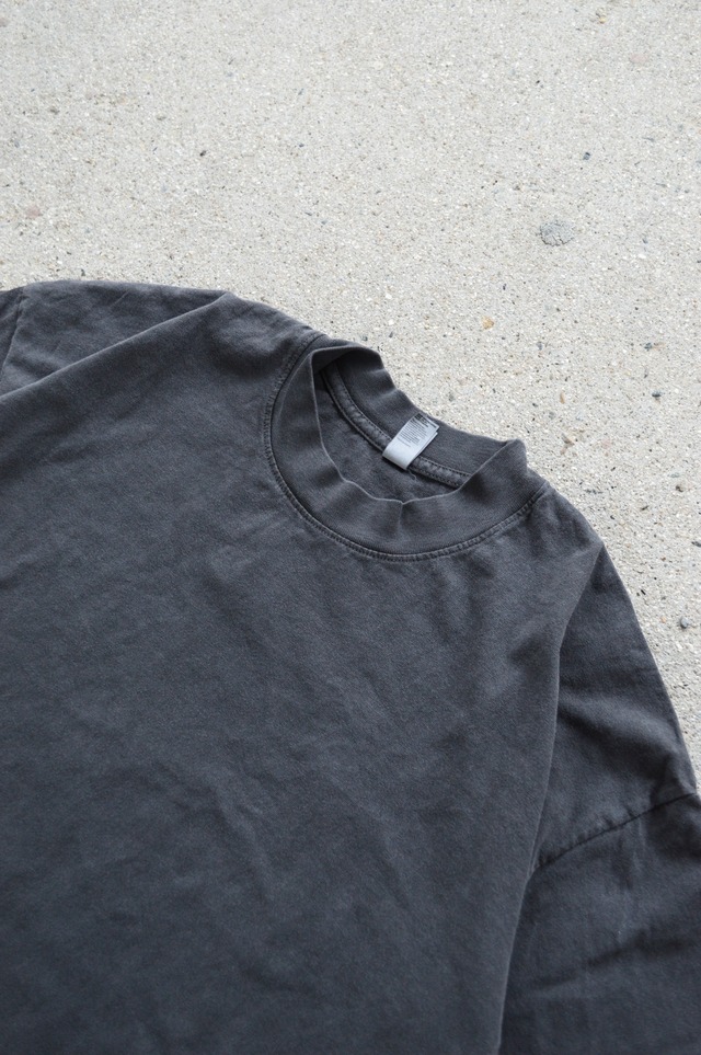 Los Angels Apparel Garment Dye Short Sleeve TShirts Made in USA 6.5oz ロサンゼルスアパレル  ガーメントダイT USA製 VINTAGE BLACK