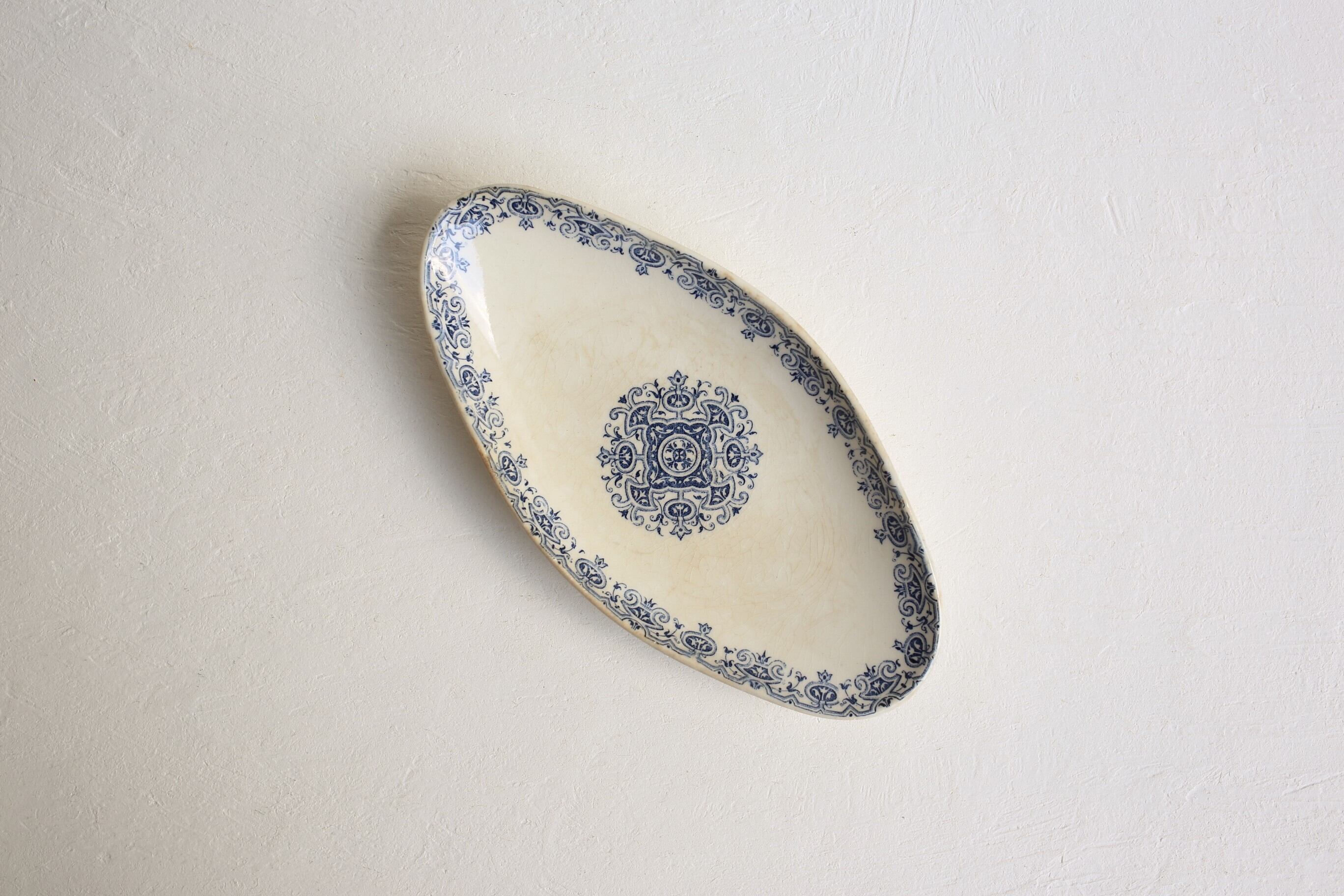 フランス アンティーク GIEN ジアン 『MONTMORENCY』ラヴィエ N-03145