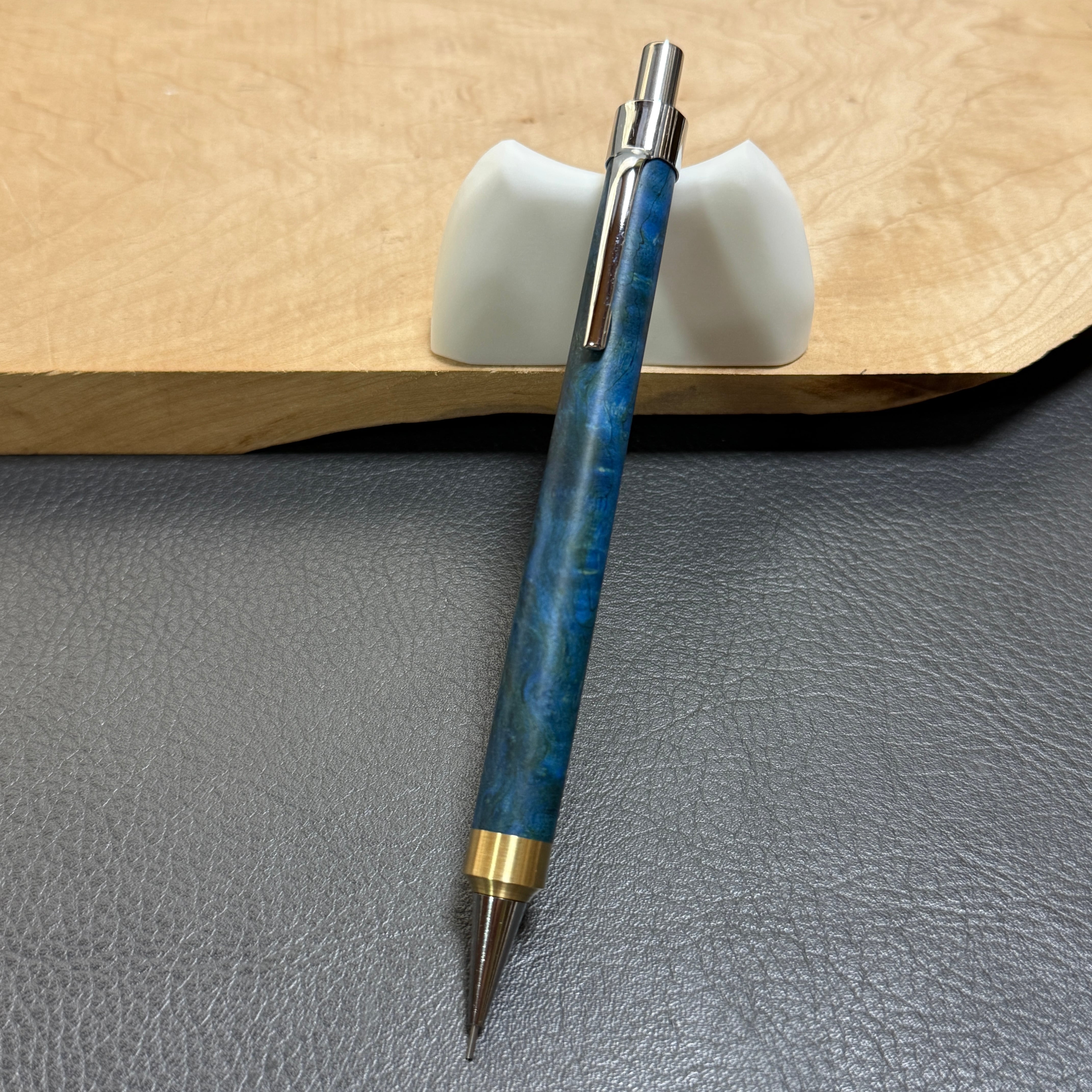 36アンボイナバール源平柄 PG-5用木軸 強低重心テーパータイプ ステンレス handwood