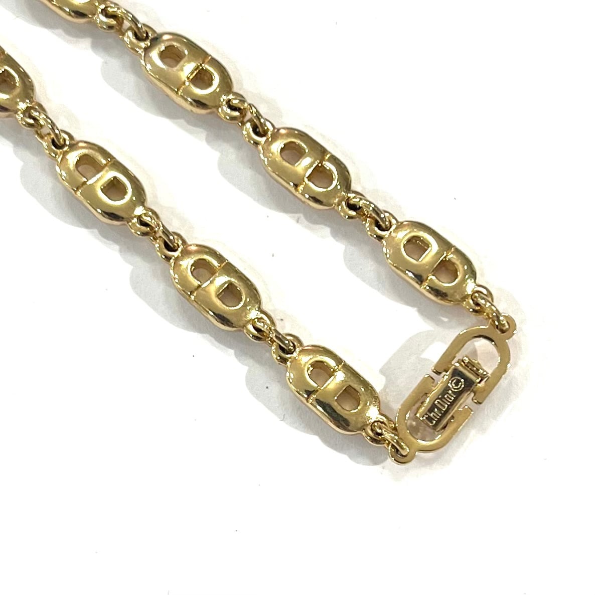 Christian Dior 】【DIOR】2767 美しいCDロゴチェーンブレスレット