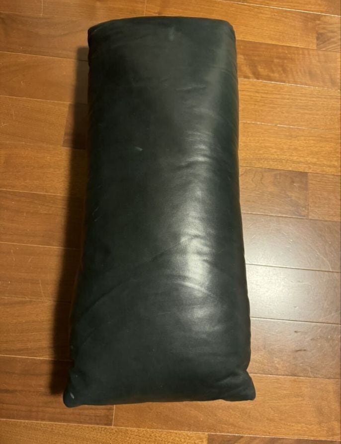 CHROME HEARTS クロムハーツ レザー クロスクッション leather cross