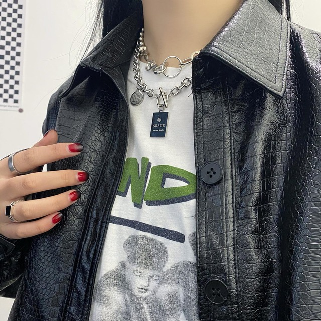 送料無料 Korea チェーンダブルネックレス メンズレディース シルバーペンダント 韓国 韓流 オルチャン K Pop アイドル アクセサリー ペンダント ネックレス ブレスレット リング ピアス バッグ 春夏秋冬 韓国ドラマ 韓国服 Kpop帽子 Kpop雑誌 Bts Niziu Twice