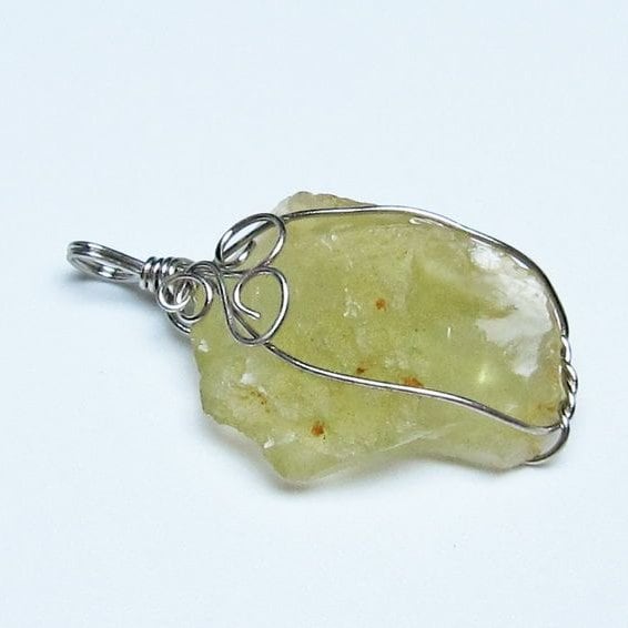 リビアングラス ペンダント 一点物 メール便可 112-13782