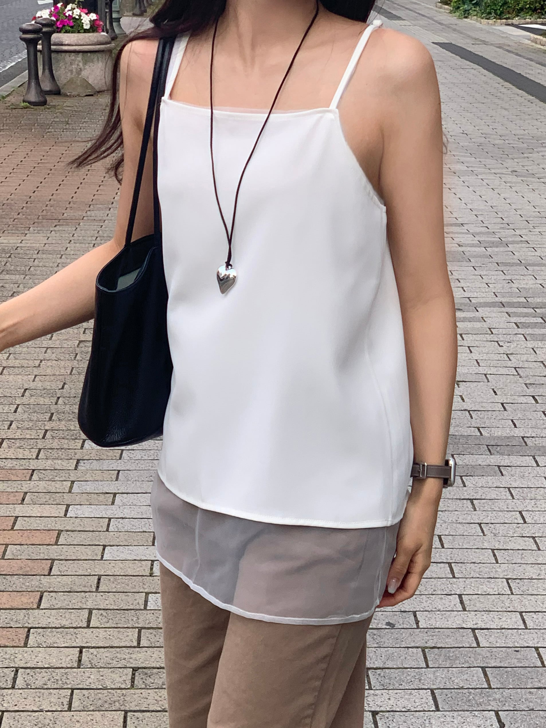 Layered cami Dress