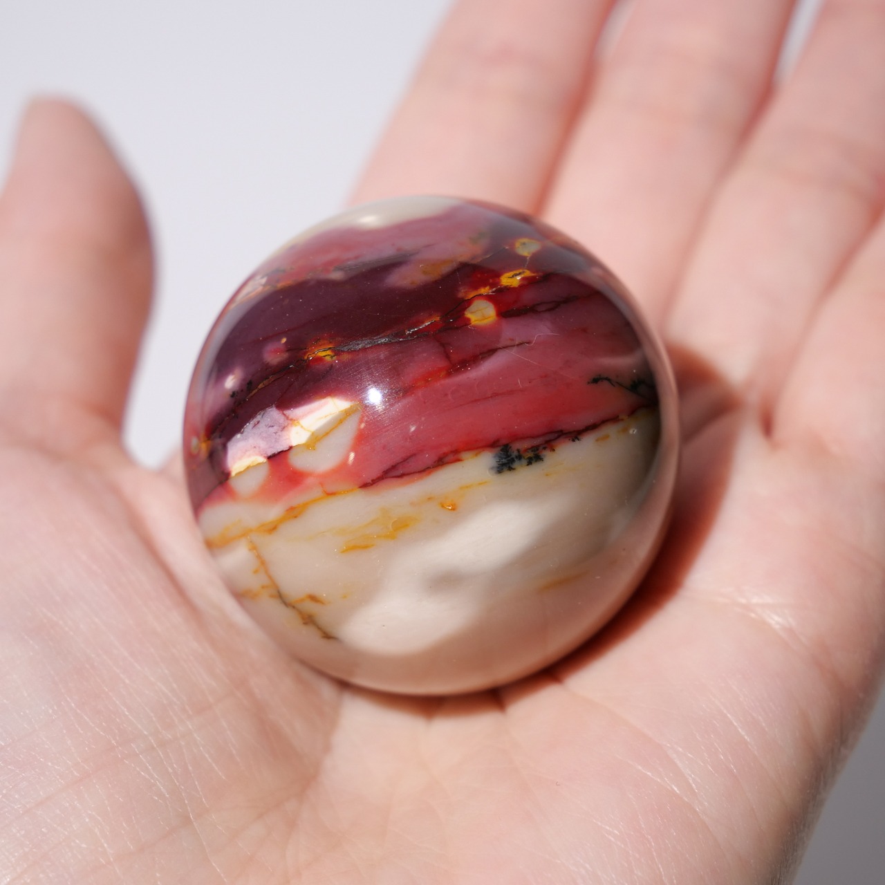 ムーアカイト（ムーカイト・モッカナイト）【φ4.1cm】/ スフィア