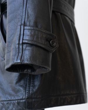 〈COMME des GARCONS〉Leather jacket 1990's