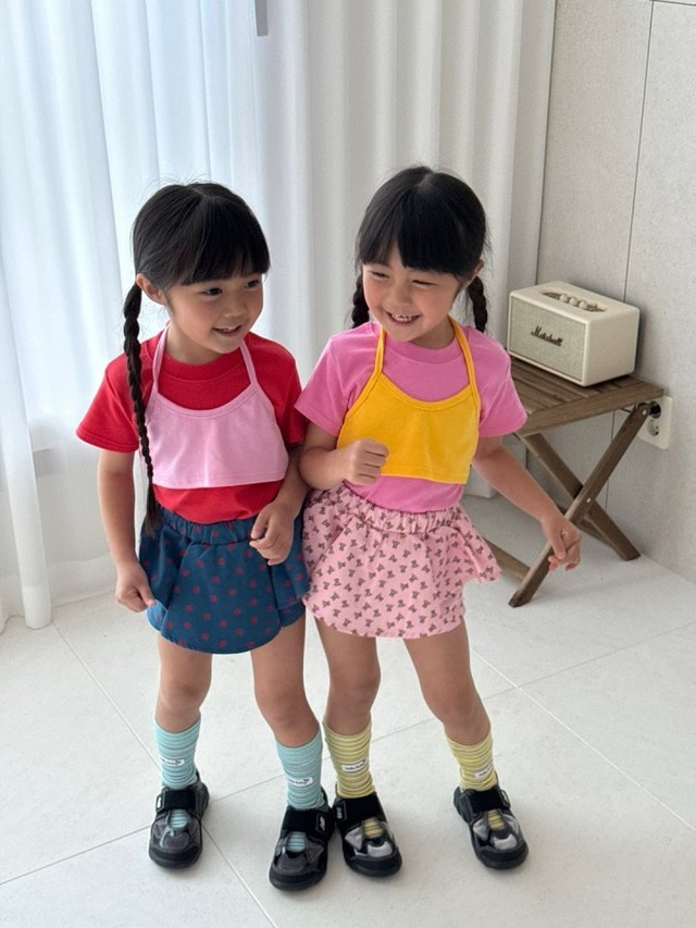 【取寄】boboj｜kiss tee｜ポッポT｜S-JS｜kids｜26 summer