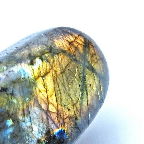 ラブラドライト 原石 一点物 171-8157