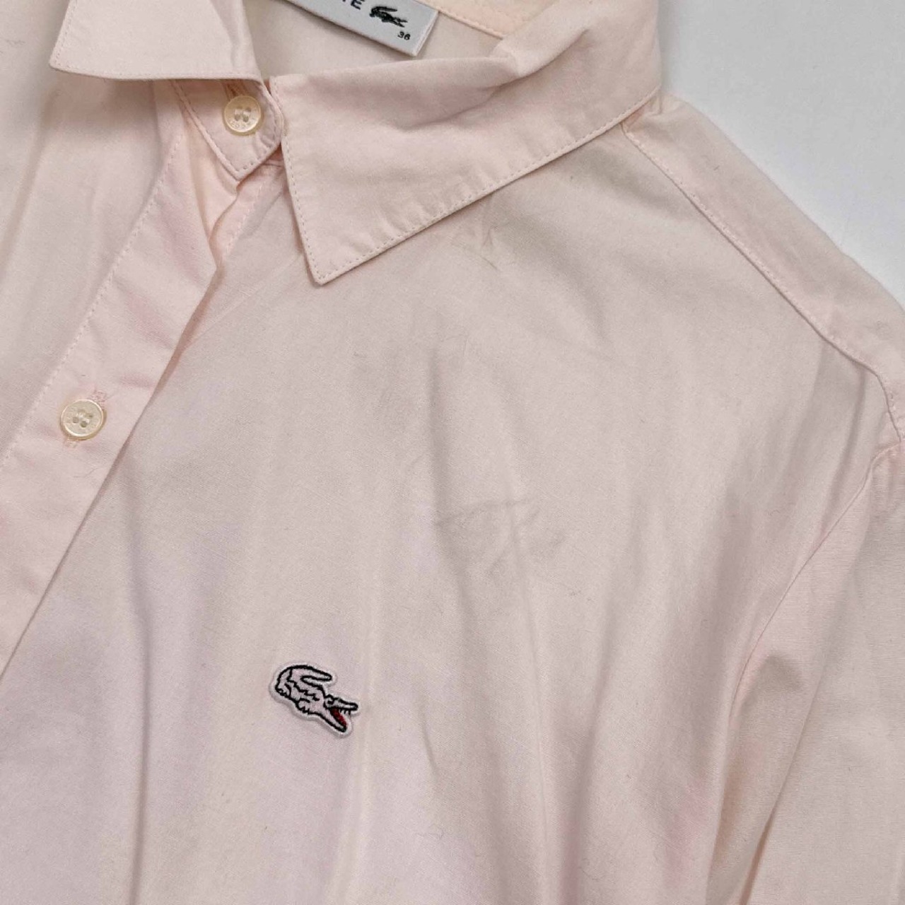 LACOSTE ラコステ 長袖シャツ サイズ36 /うすピンク/レディース