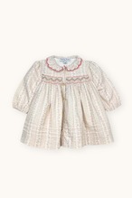 【Marie Puce Paris】BeBeベビーシリーズAMANDA　Twill   dress～ Victorian Farandole