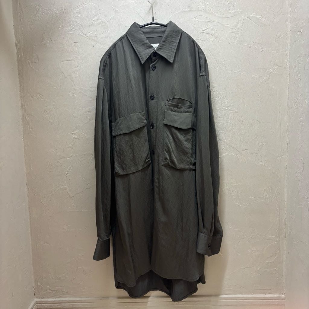 LEMAIRE ルメール Utillity Button Over Shirt 長袖シャツ