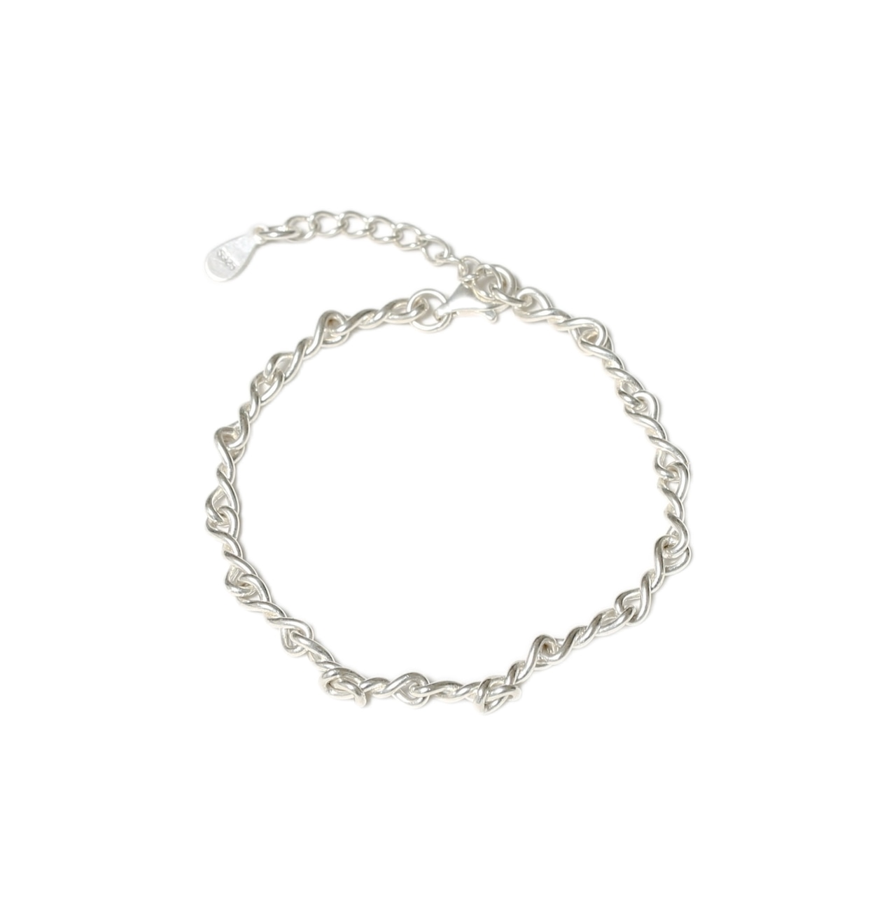 s925 Twisted Root Bracelet