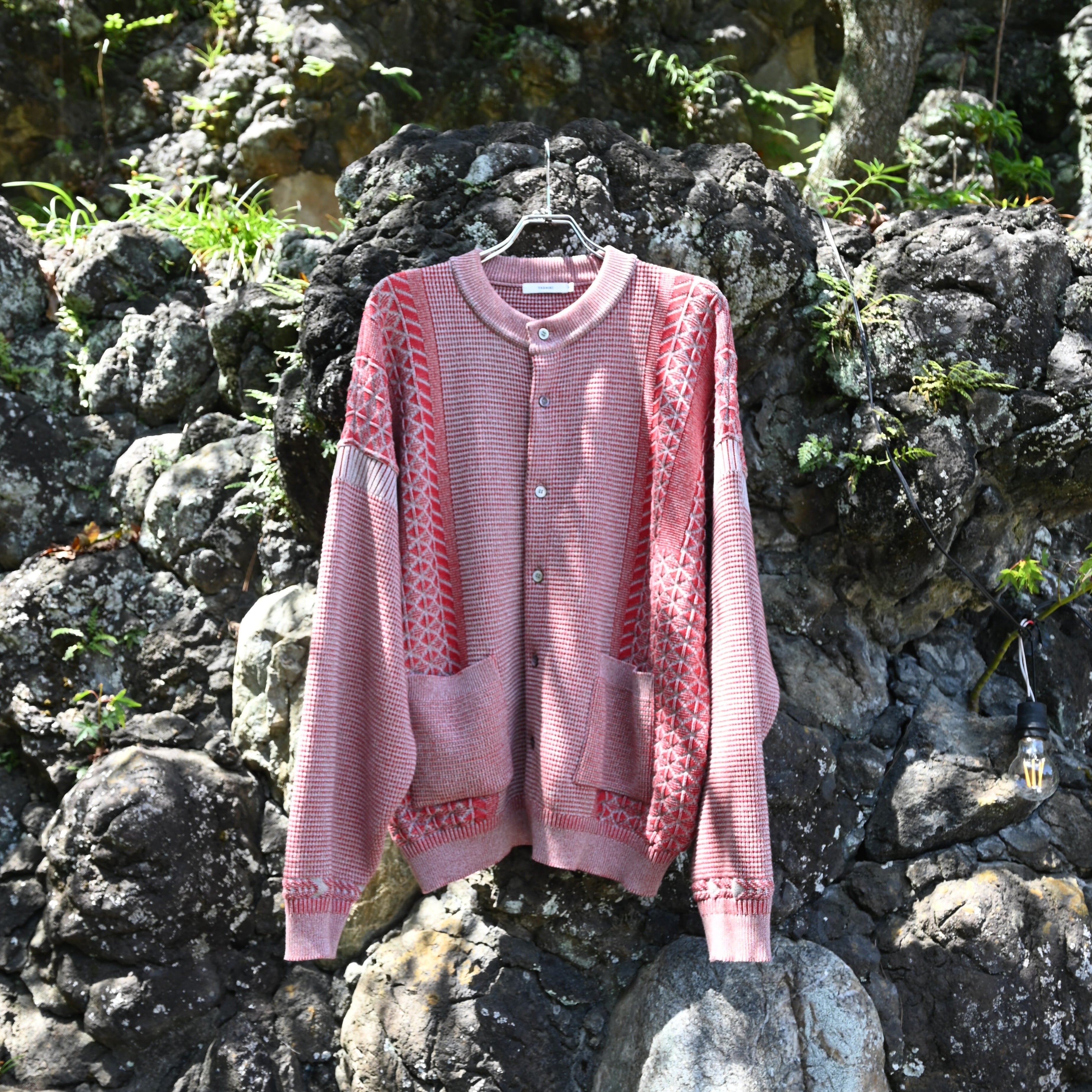 YASHIKI / GANKO別注 Ginka Cardigan(Yuki Momizi) | GANKO