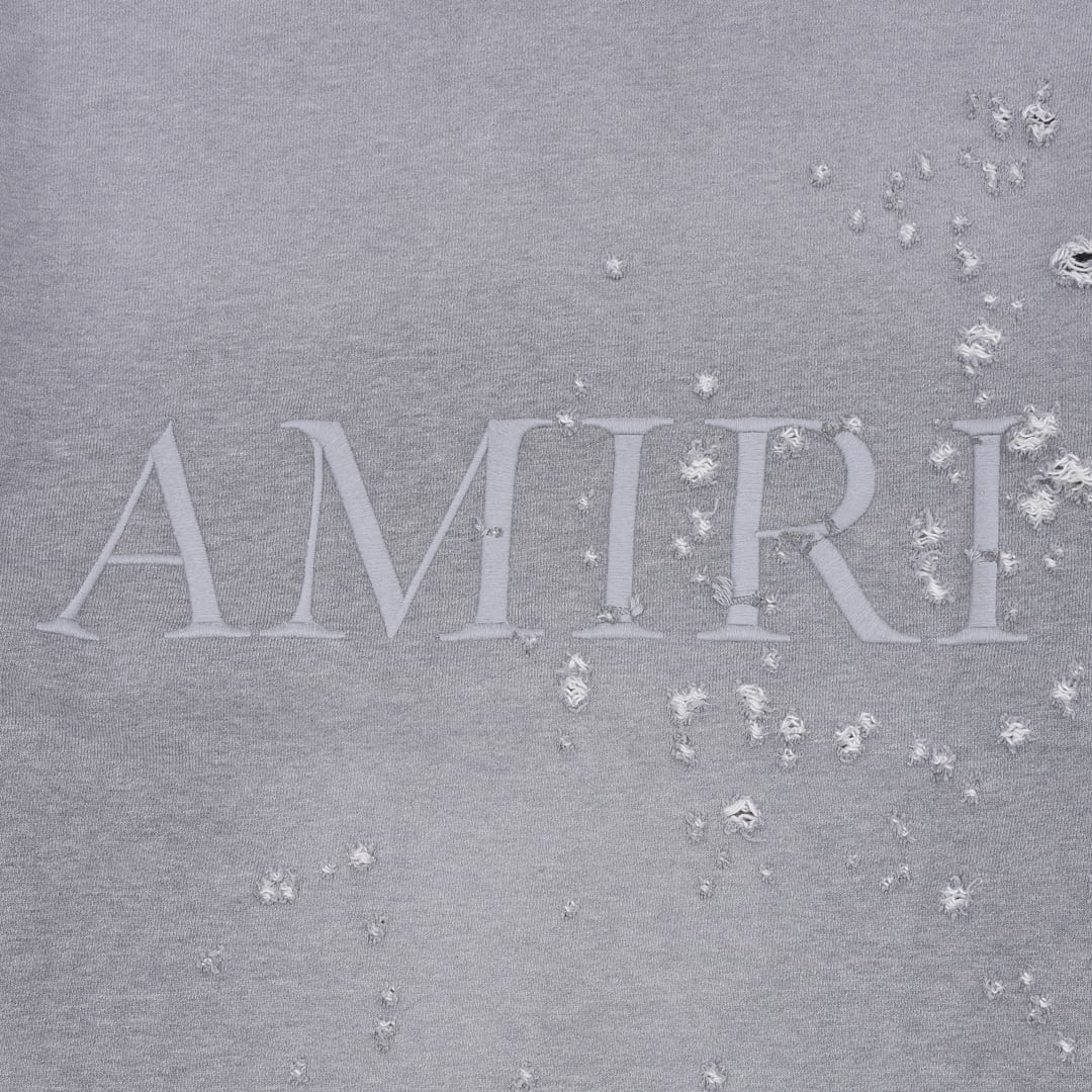 AMIRI】MA SHOTGUN EMBROIDERED HOODIE | AYIN