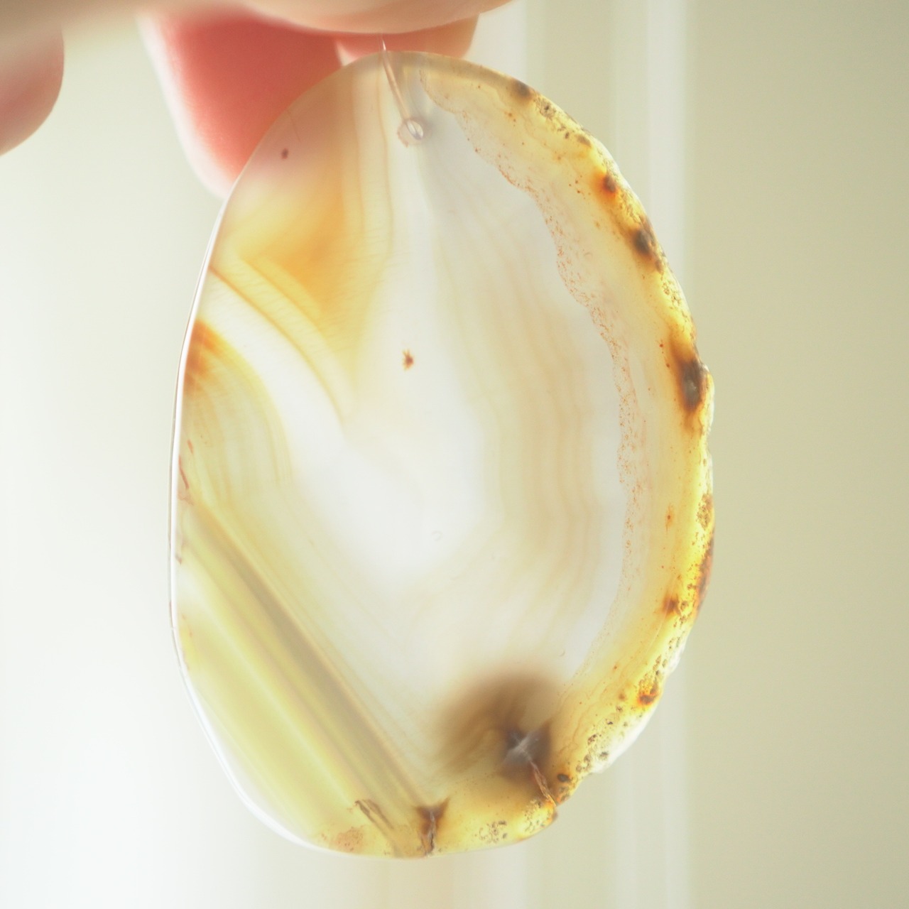 Moonlit Night - アゲートヒーリングチャイム / Agate Sun Catcher Wind Chime 702