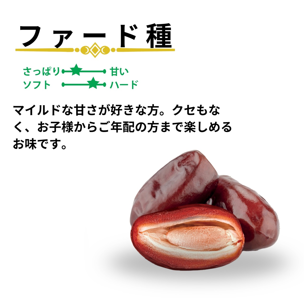 【SALE】世界のデーツ習慣 （ファード種） 1ケース※15袋入　