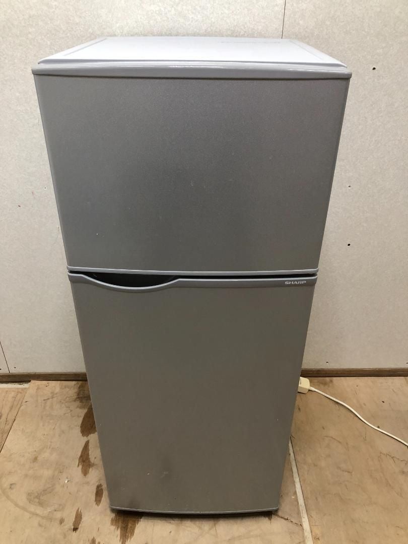 SHARP シャープ ノンフロン冷凍冷蔵庫 SJ-H12B-S 2017年製 118L 250320