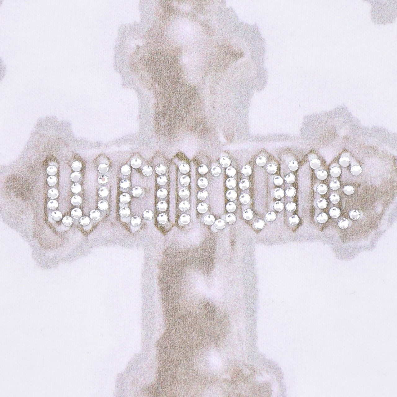 【WE11DONE】BLACK CROSS NECKLACE T-SHIRT - 6