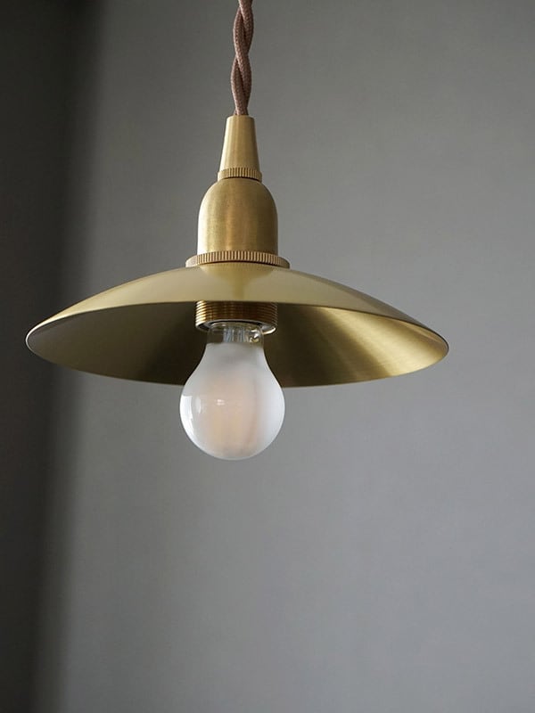 PENDANT SET E17]ピエニ ブラスシェード-サークル-SET/照明/真鍮