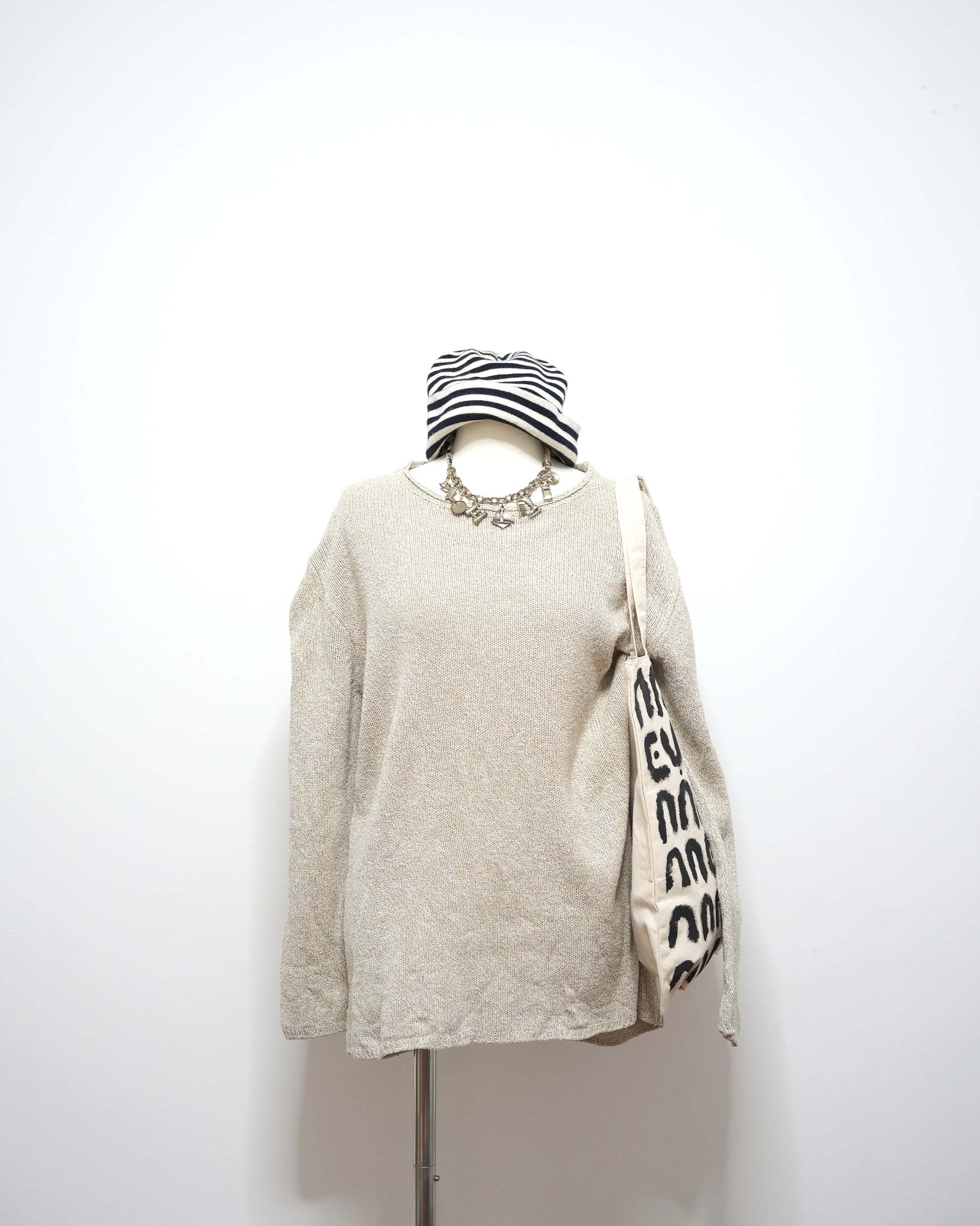 silk sweater / made in ITALY