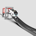 スマートトレイン用　拡張キット　坂レール付き鉄橋　 商品画像4