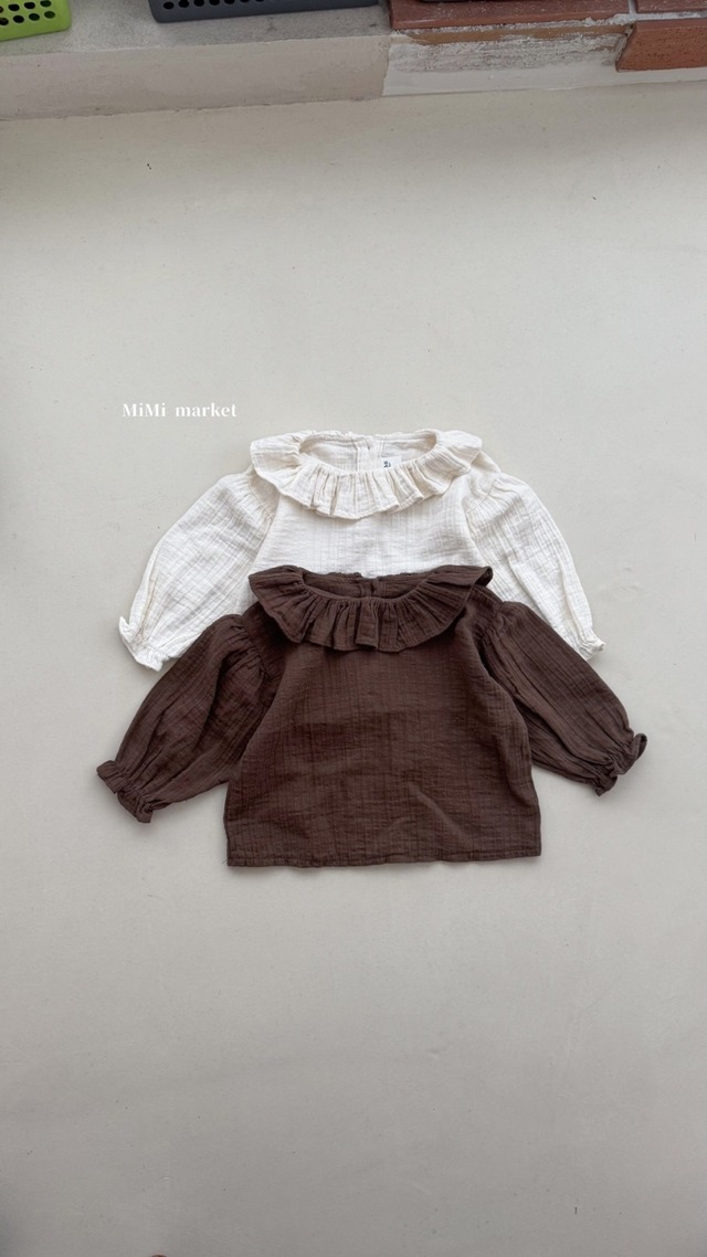 【即納】フリルブラウス / mimimarket