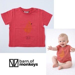 【 即納 】 BARN OF MONKEYS 半袖Tシャツ Tシャツ カットソー フェス ベビー服 赤ちゃん 新生児 女の子 男の子 男児 女児 ユニセックス 男女兼用 人気 おすすめ かわいい 可愛い おしゃれ オシャレ プレゼント 贈り物 ギフト 出産祝い ベビーシャワー 誕生日 バースデー 海外子供服 インポート 海外ブランド 0歳 1歳 50 60 70 3ヶ月 6ヶ月 9ヶ月 12ヶ月