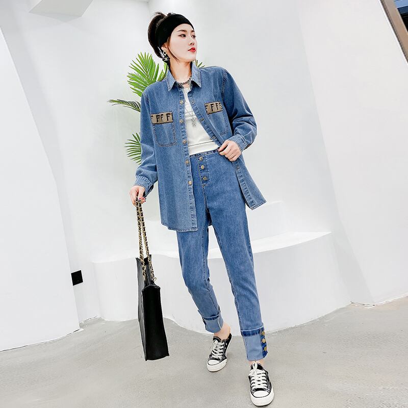 スプリングボタンブラウス 薄手シャツ 大きめサイズ 春物 ミックスインファッション95144669076