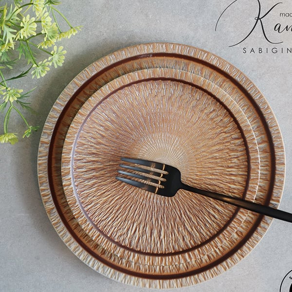 有田焼 李荘窯 伊万里皿 錆銀彩(M)直径16.5cm 33-169 | MARUFUKU