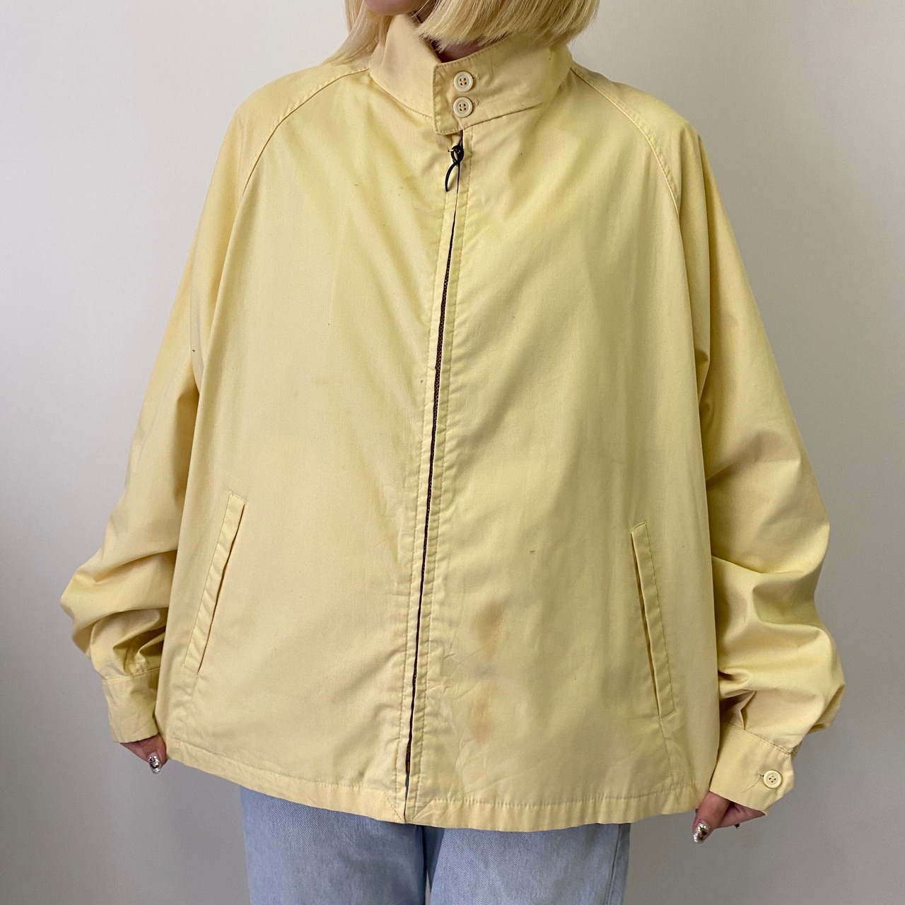 70年代 ビンテージ LONDON FOG ロンドンフォグ 無地 スイングトップ 